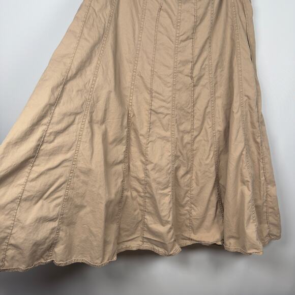 Vintage Faded Glory Women's A-line Skirt Tan Streetwear Size 14 - Picture 4 of 6
